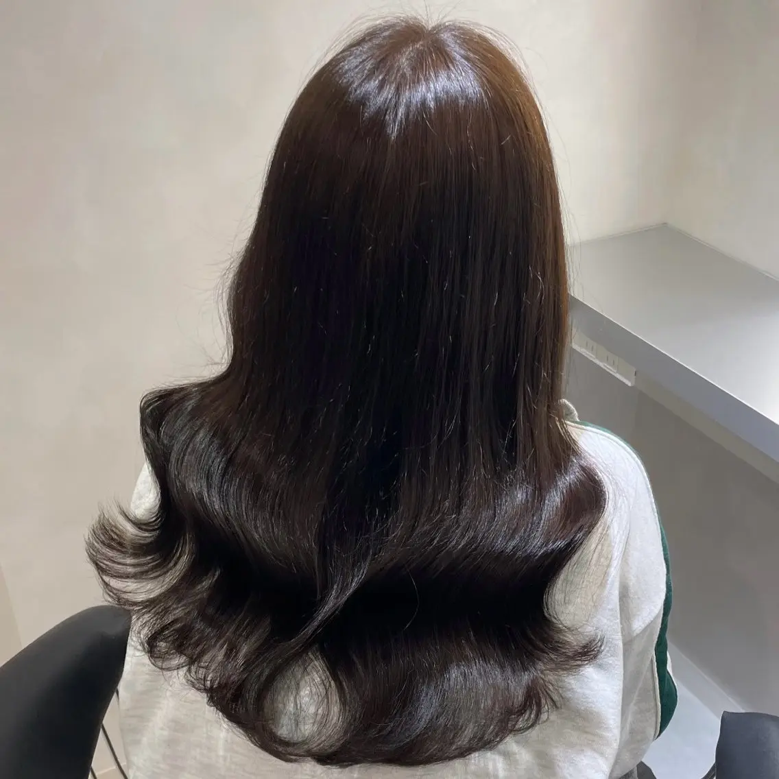 ロング カラー ヘアカラー トリートメント 🐈⬛カチモリ/暖 色/𝐌𝐢𝐤𝐮のヘアスタイル
