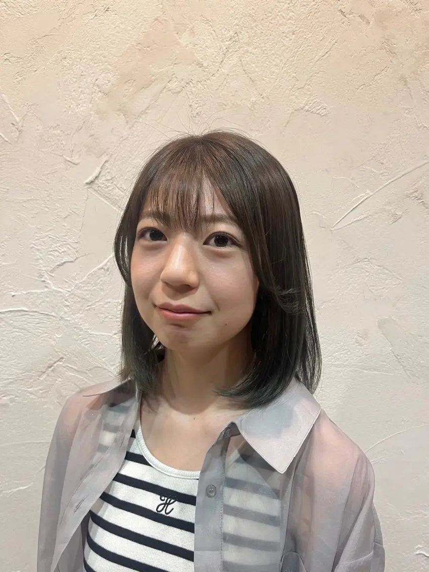 カラー 村松 かほのヘアスタイル
