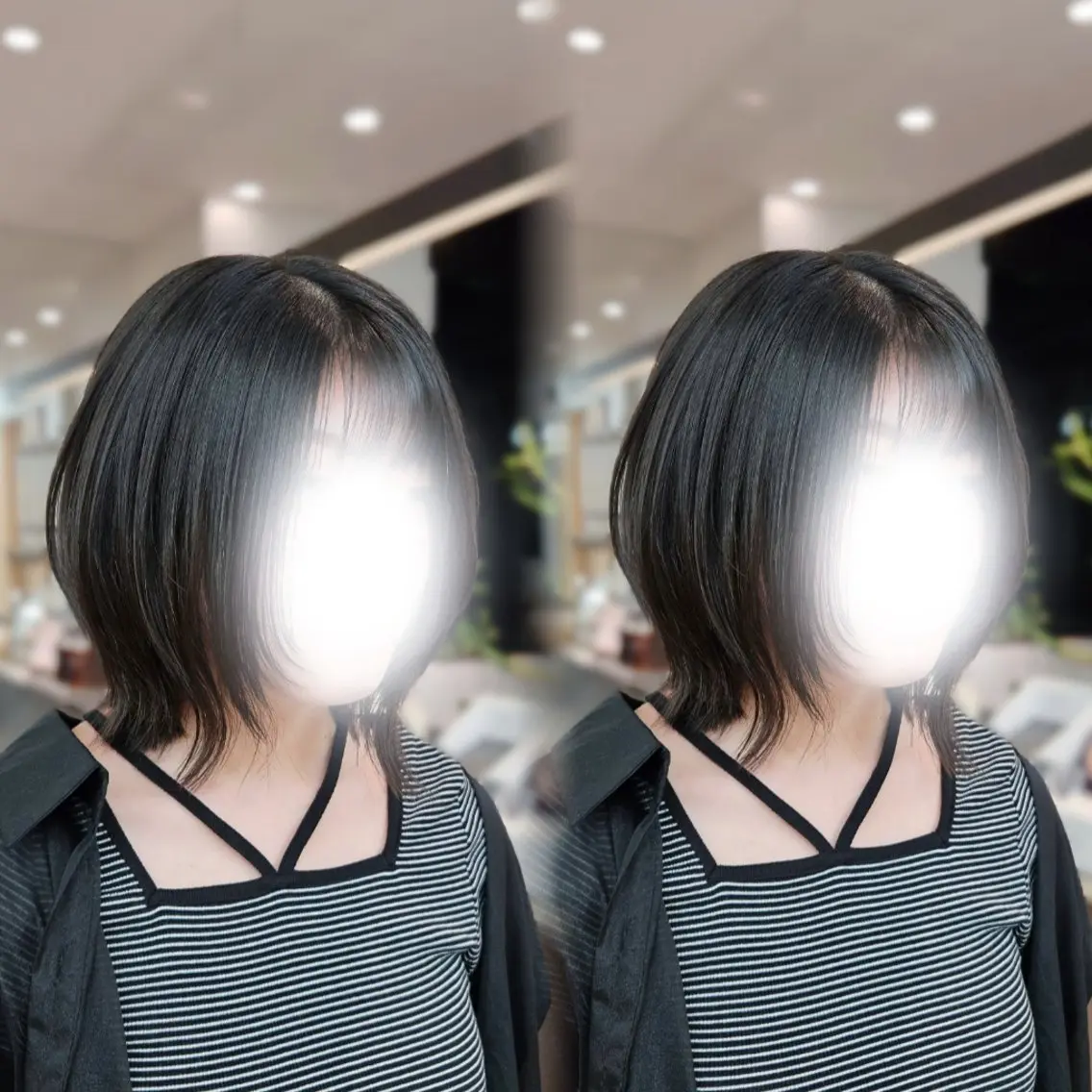💜カット+集中補修トリートメントの写真