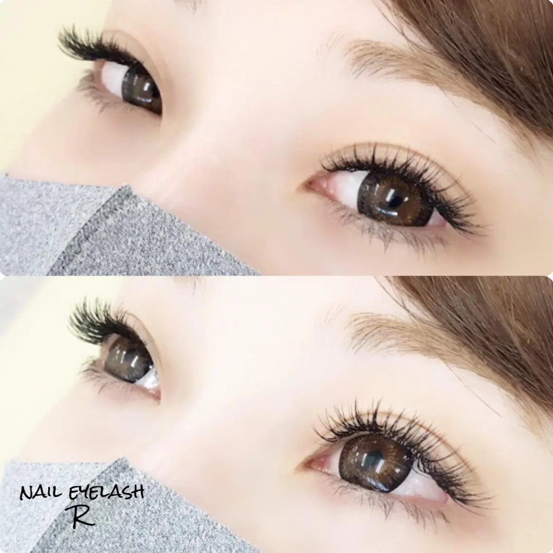 マツエク・マツパ 束感まつ毛 eyelash R𓇼eri🐈️の眉毛・アイブロウイメージ