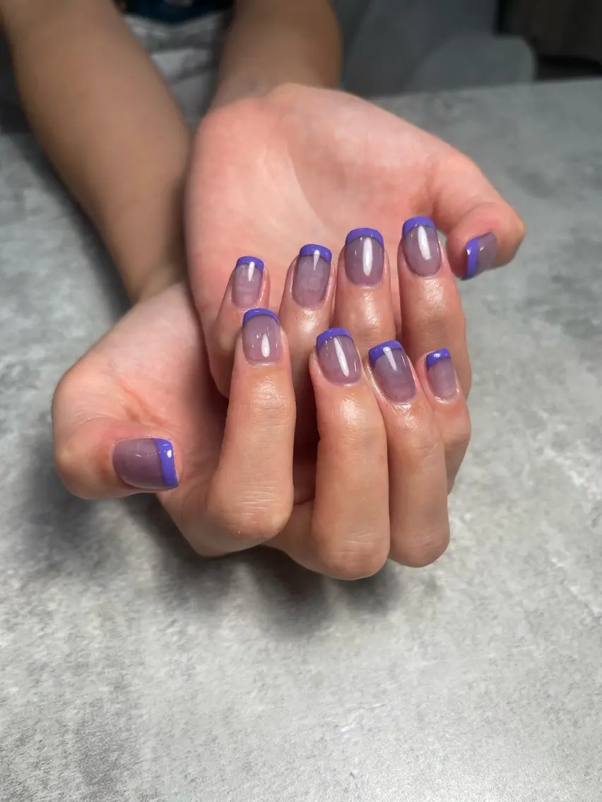 ネイル フレンチネイル ハンドネイル JUN NAIL ioのネイルデザイン