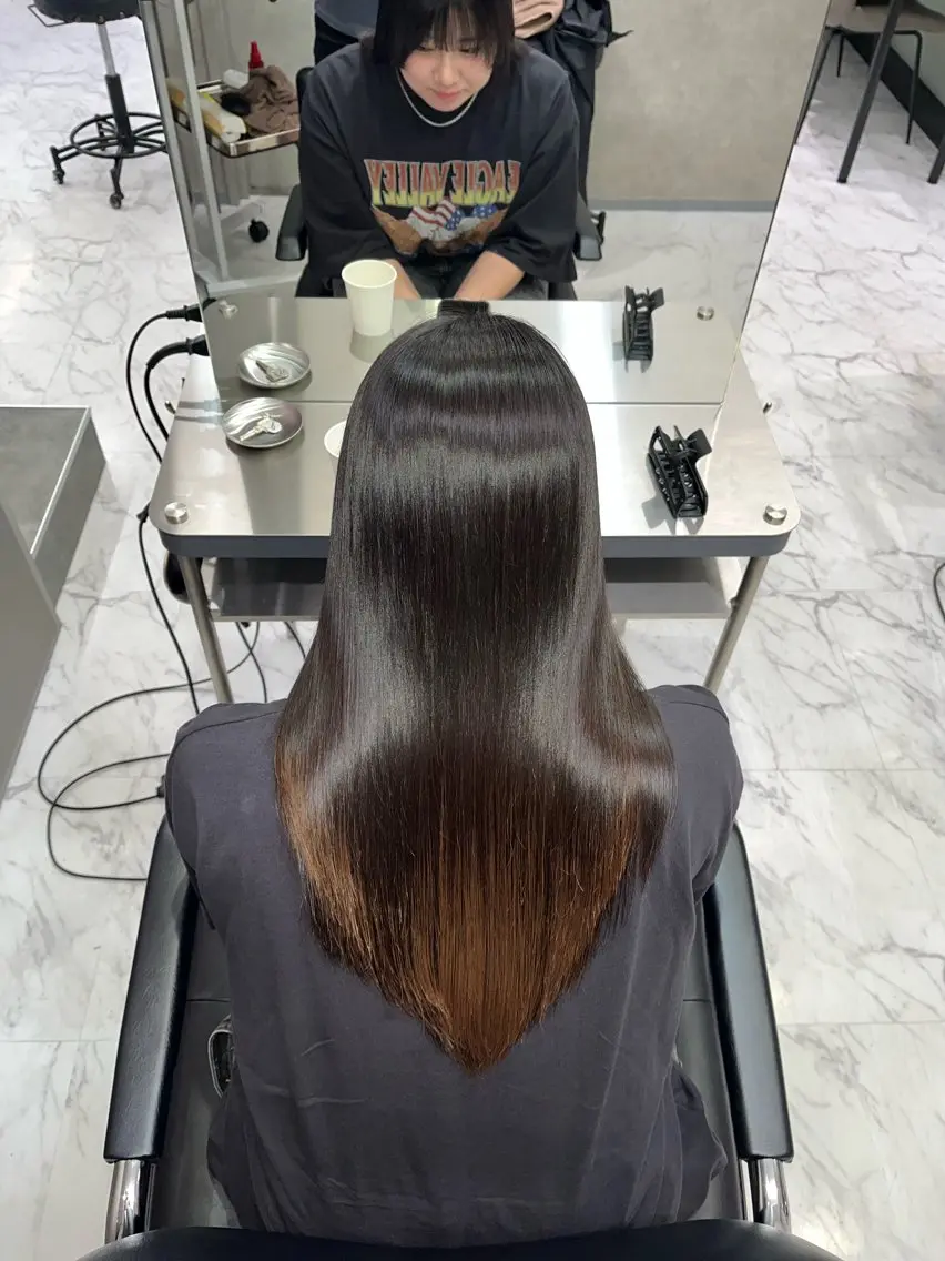 セミロング トリートメント RAF Linoのヘアスタイル