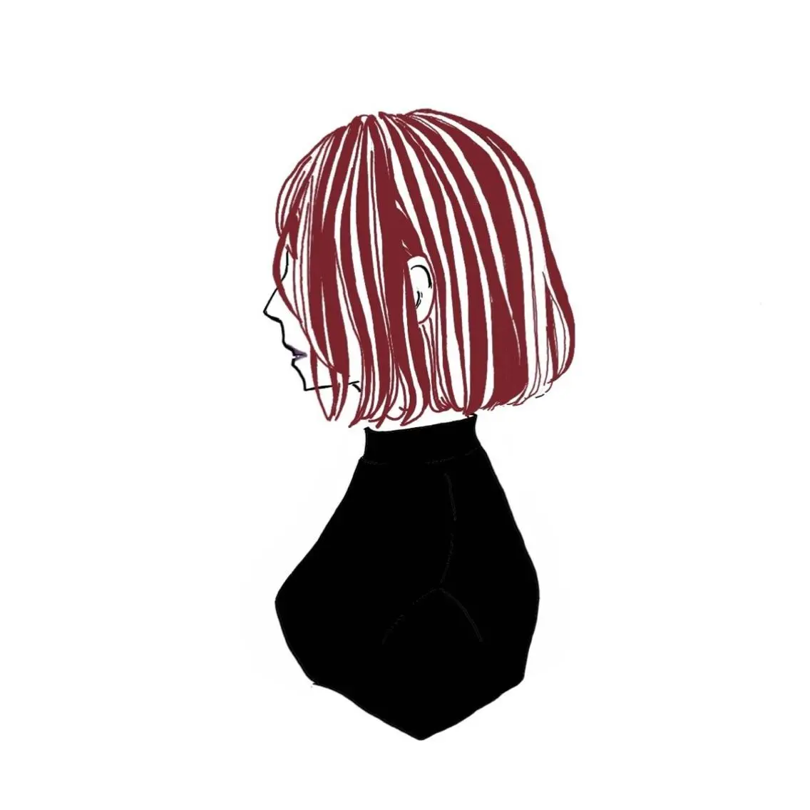 ショート カラー ボブ モデルさん募集中IT byALBUM八王子のヘアスタイル