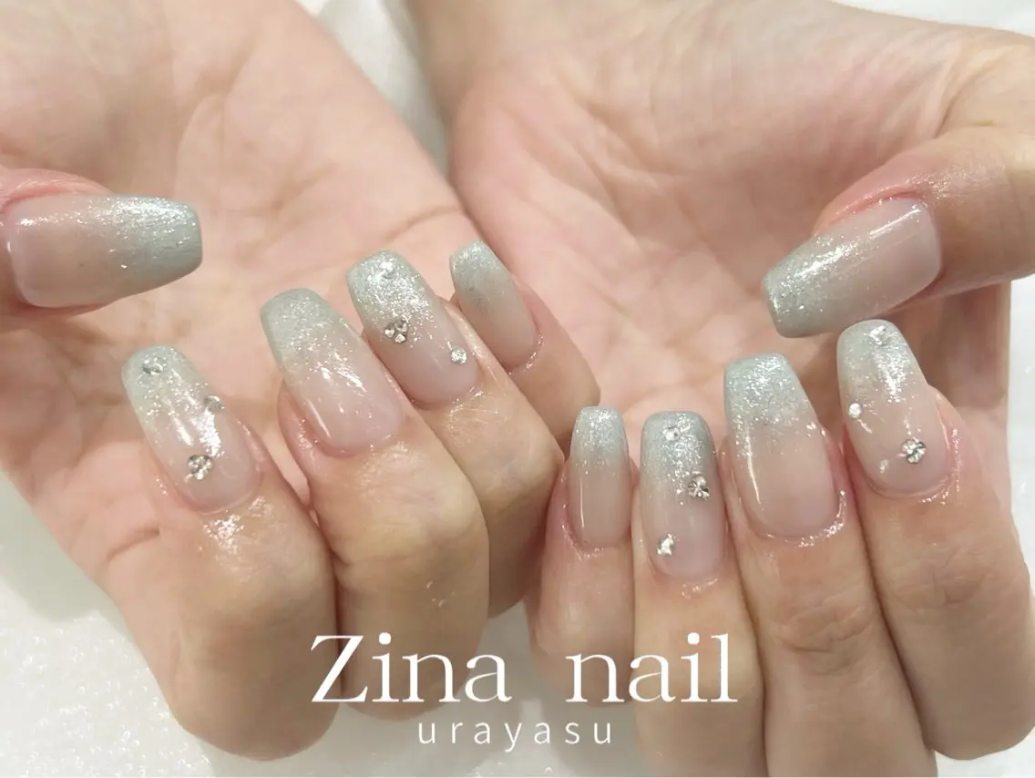 パーマ ハンドネイル Rin🫧Zina nail浦安のネイルデザイン