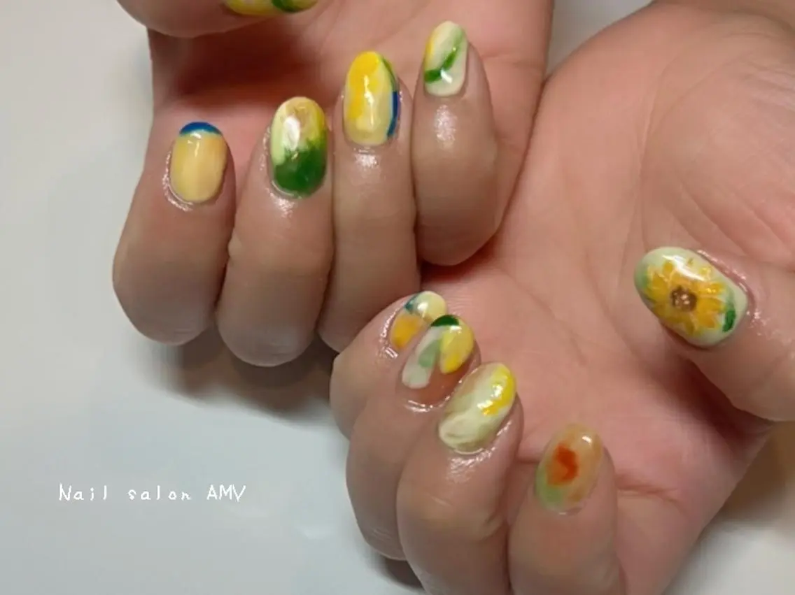 ネイル ハンドネイル nail salon Charme のネイルデザイン