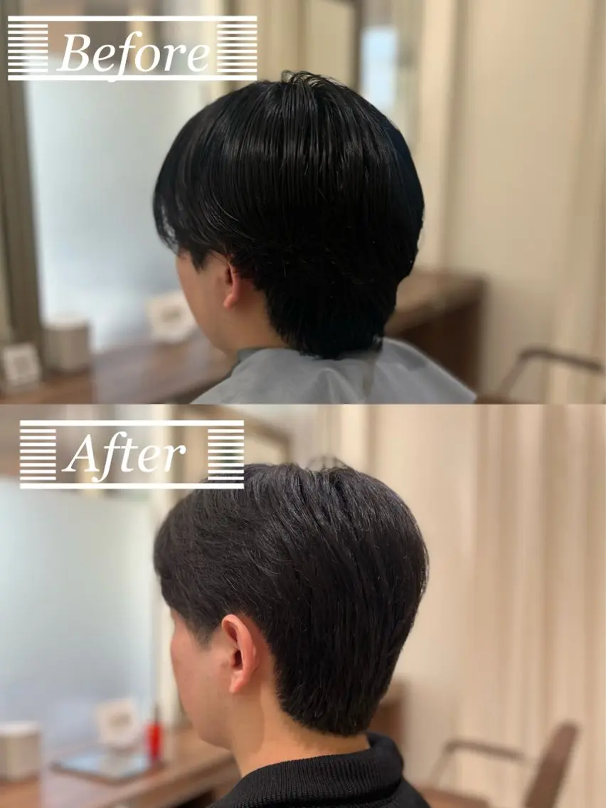 ショート パーマ メンズ カット パーマ 桜新町メンズ特化| ユウダイのヘアスタイル