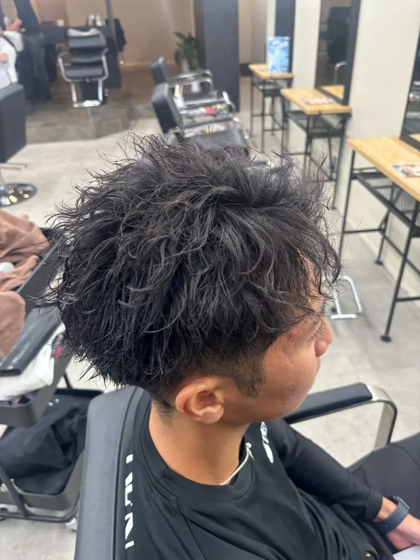 メンズ カット パーマ 【横浜メンズ🔥 】あやか❤️🔥のヘアスタイル