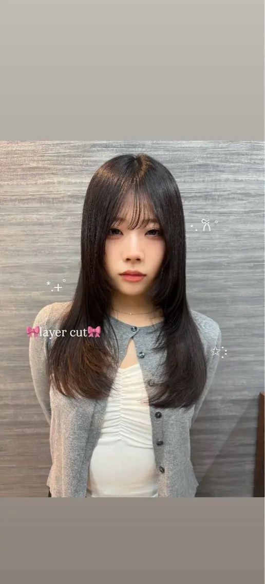 〖🌸赤味が気になる方オススメ🩷〗メンテナンスcut＋透明感エドルカラー⋆. 𐙚 ˚の写真
