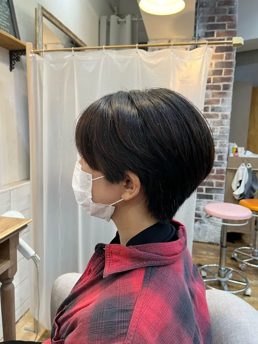 ショート ハンサムショート ショートヘア Cielo 🐈‍⬛ sawa 🐈‍⬛のヘアスタイル