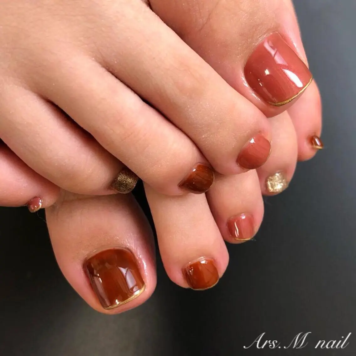 ネイル フットネイル Ars.M nailのネイルデザイン
