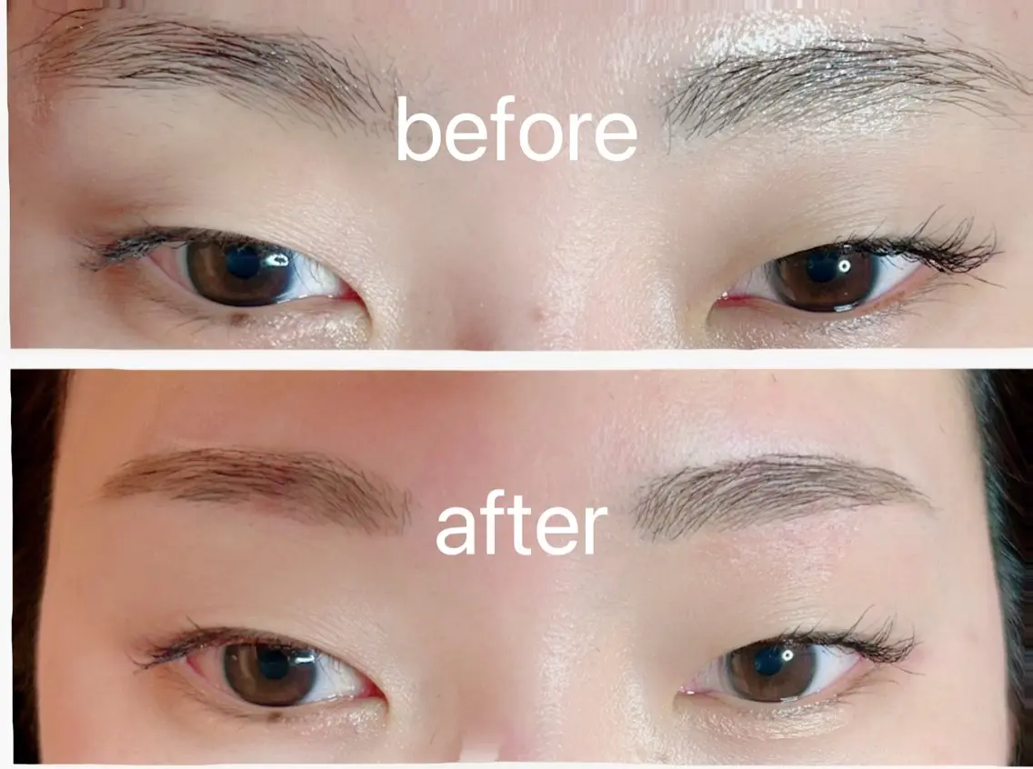 アイブロウ 眉毛ワックス脱毛 玉置七海✨ /透明感/髪質改善のヘアスタイル
