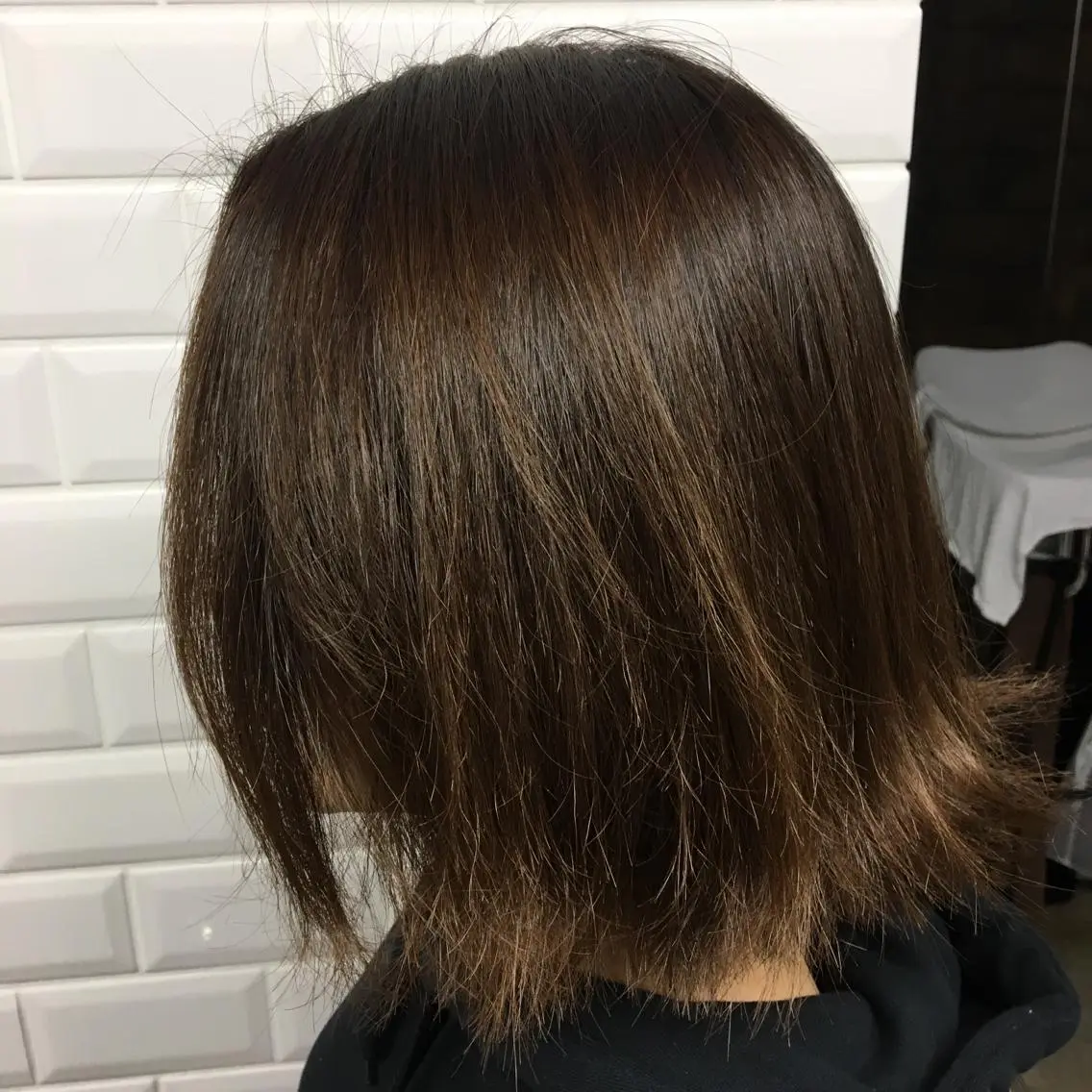 ショート ボブ 外ハネヘア 丸茂 聖名のヘアスタイル