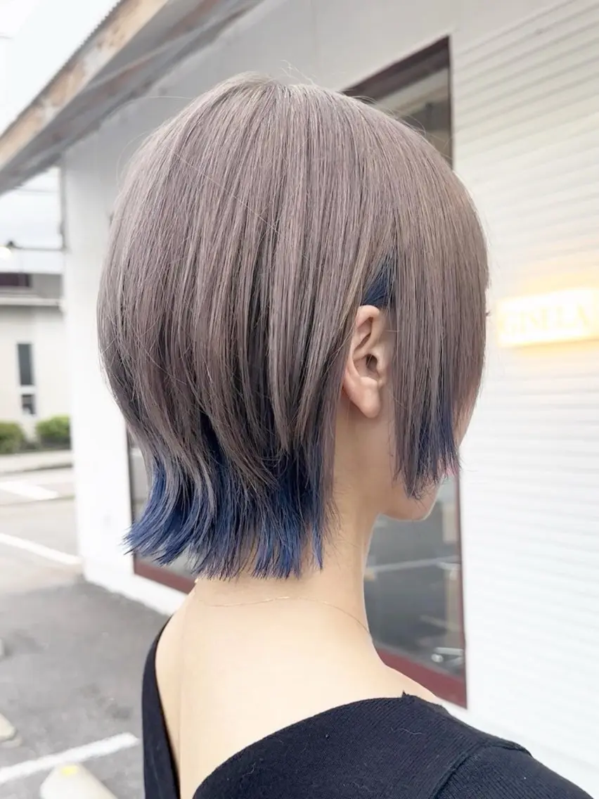 ショート くびれヘア 顔まわりレイヤー 顔周りカット ハッシュカット 韓国風ヘア 似合わせレイヤー 手塚亮汰のヘアスタイル
