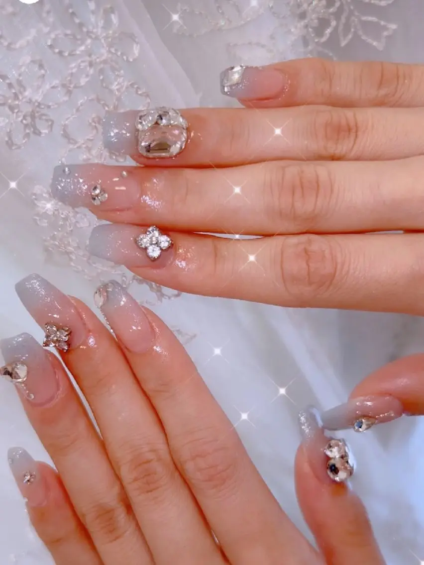 ネイル 長さ出し ジェルネイル 韓国ネイル マグネットネイル ニュアンスネイル ハンドネイル I LOVE ME NAIL.。.:*♡のネイルデザイン