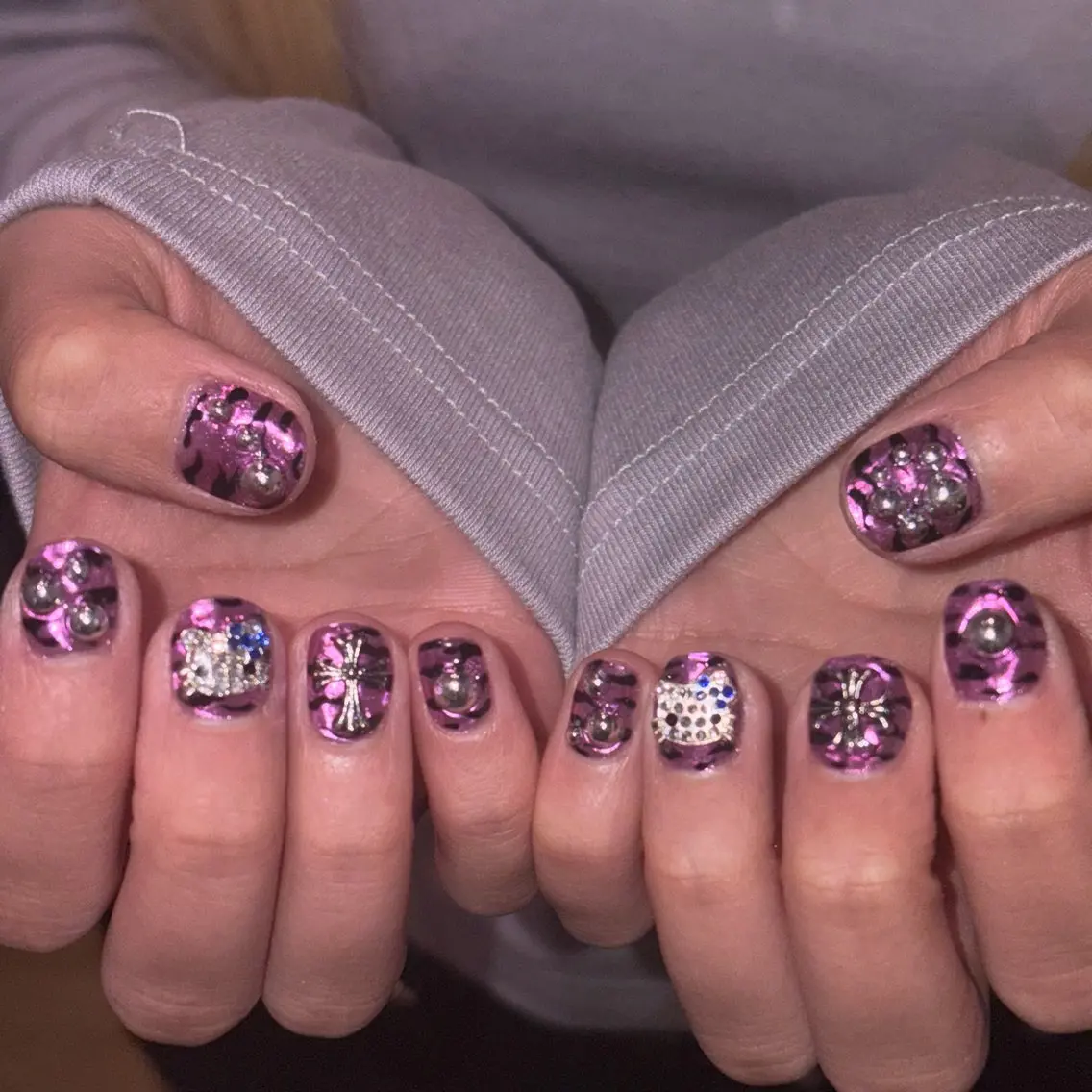 ネイル ハンドネイル 🐬Cxxu° Nail✝️のネイルデザイン