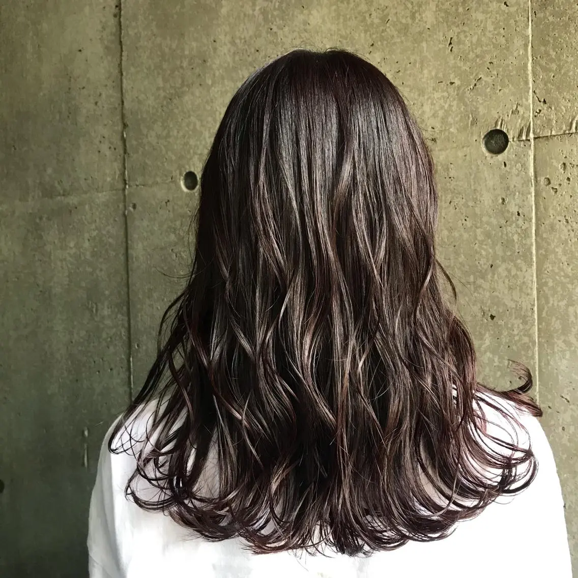 セミロング もりたみかこ 美容師お休み中のヘアスタイル