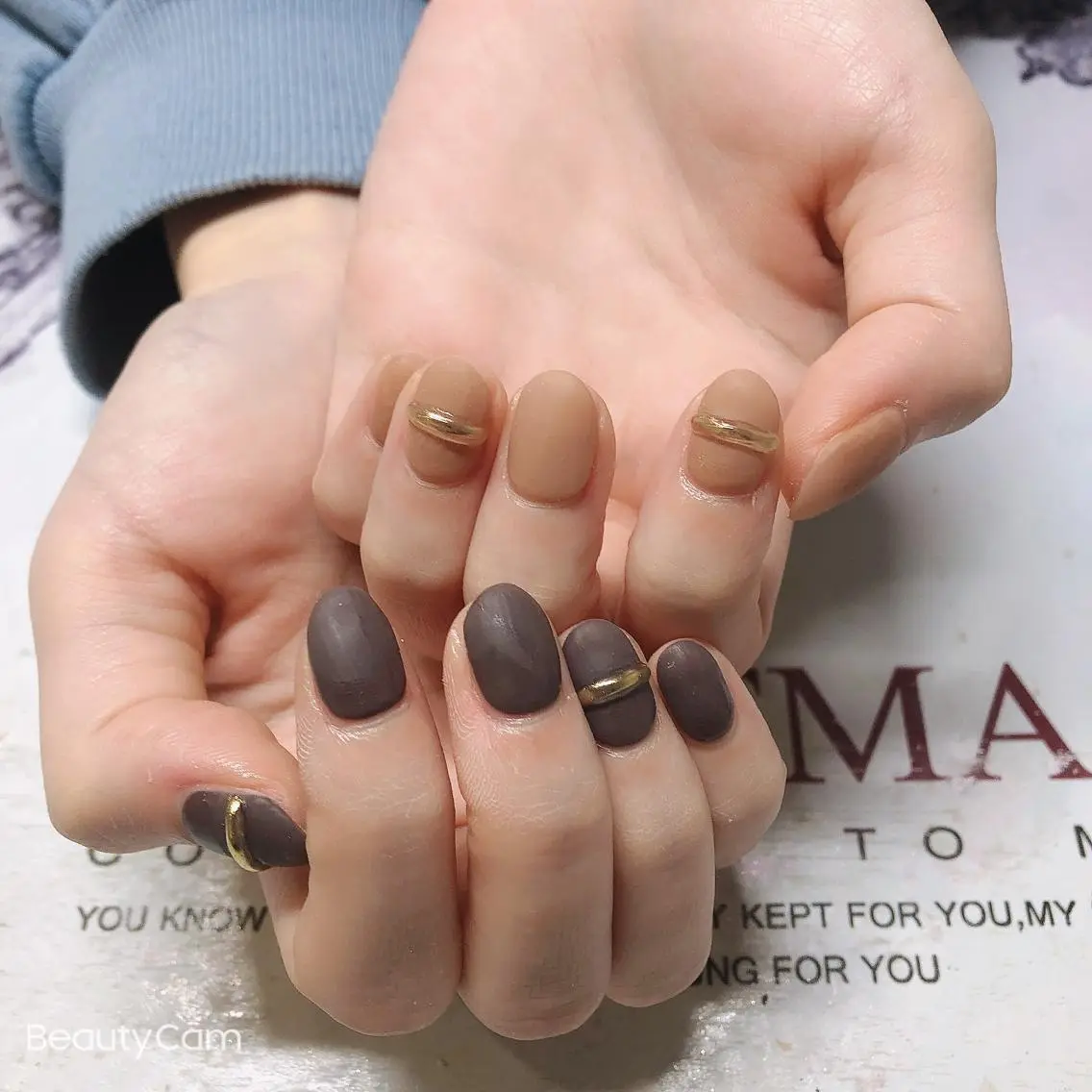 ネイル ガレンドウ 白澤 愛子のネイルデザイン