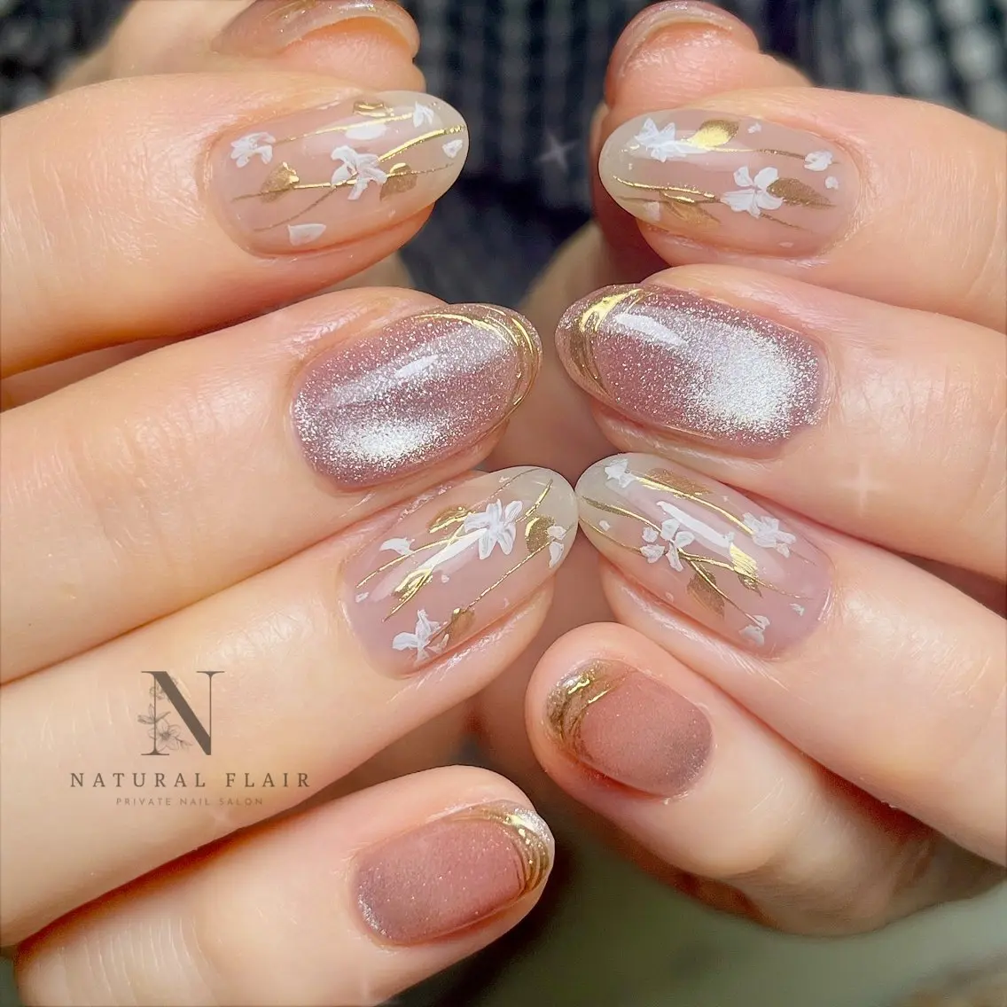ネイル ハンドネイル natural flairのネイルデザイン