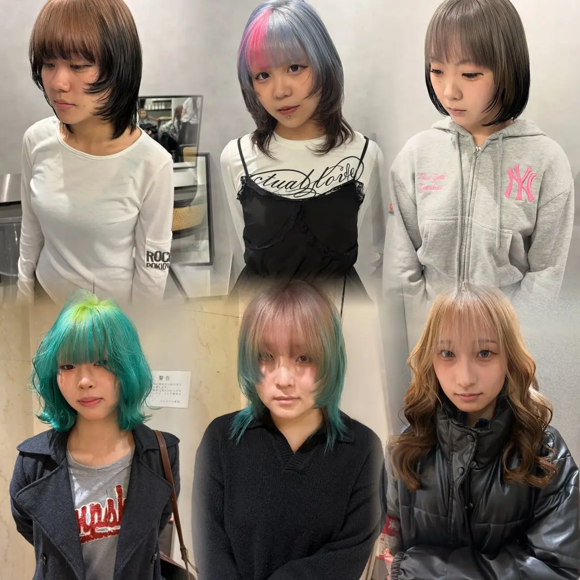 ミディアム カラー ヘアカラー ブリーチ特化/ 派手髪/デザイン🎨のヘアスタイル
