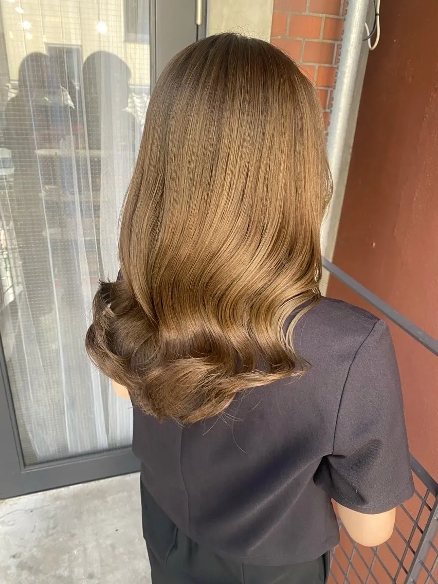 ロング カラー ヘアカラー トリートメント 【safric】 NAOのヘアスタイル
