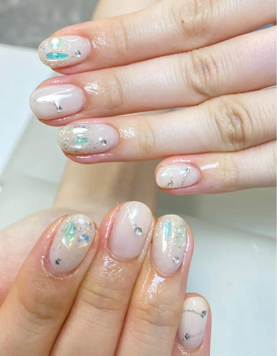 ネイル ハンドネイル AngelChris ビューティーサロン琳のネイルデザイン
