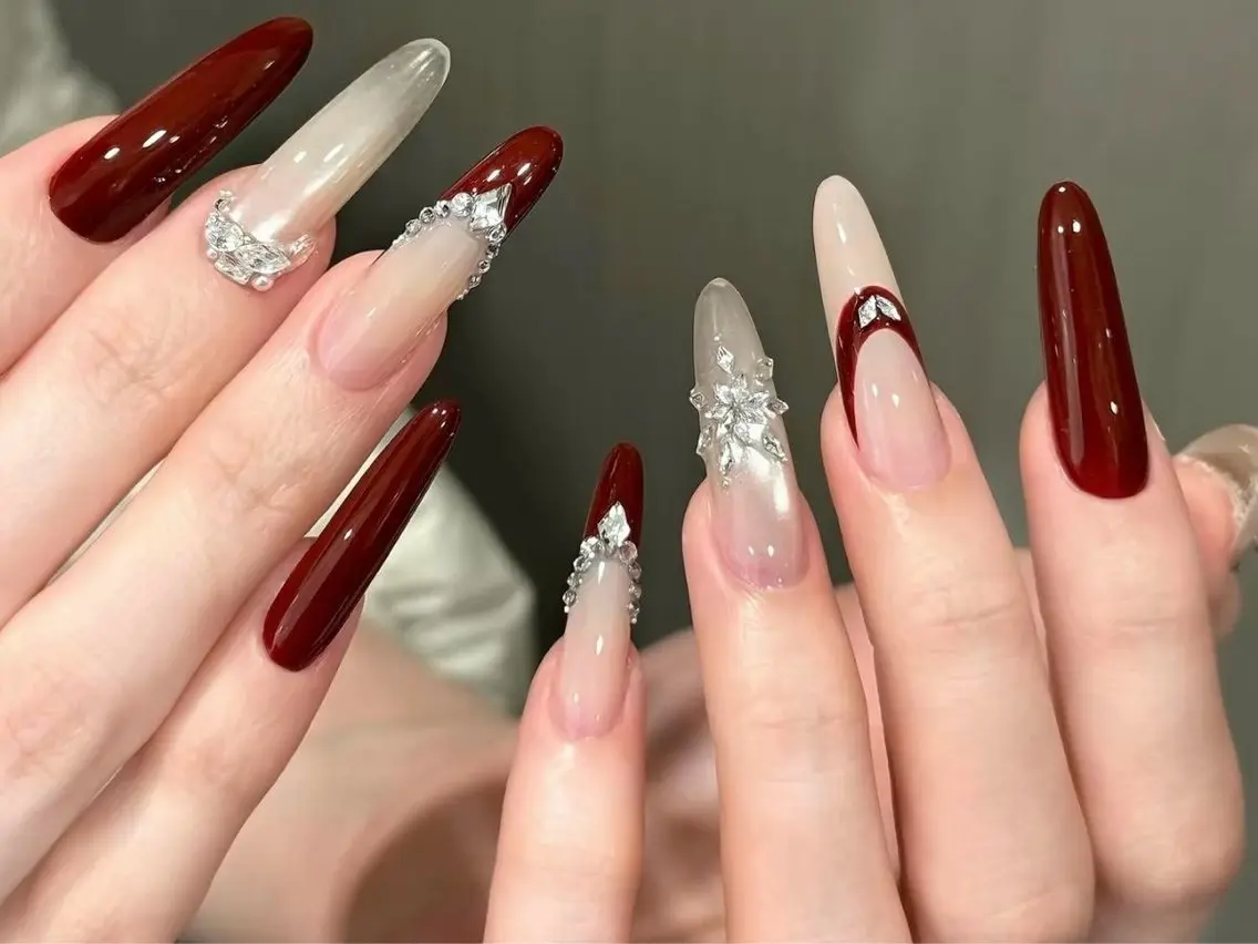 ネイル ハンドネイル ゆき このネイルデザイン