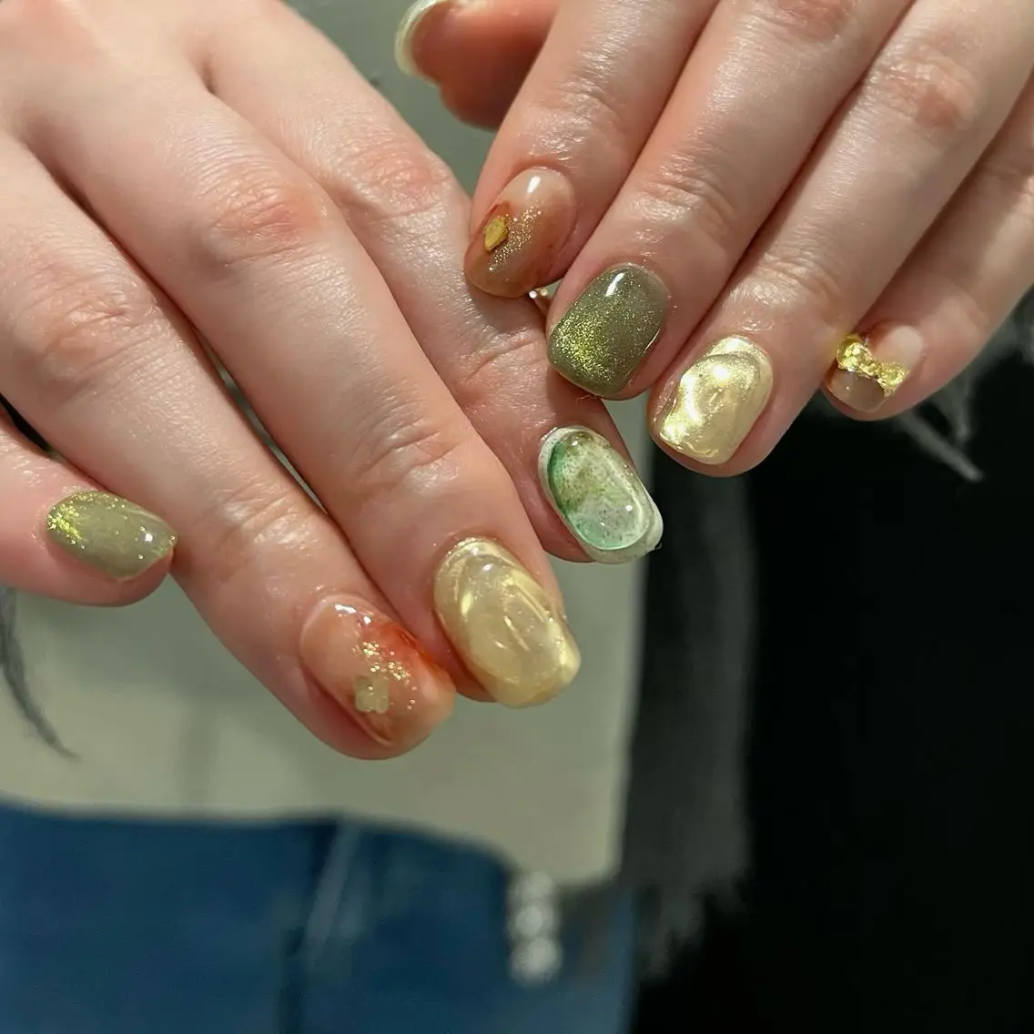 ネイル ハンドネイル nuás nailのネイルデザイン