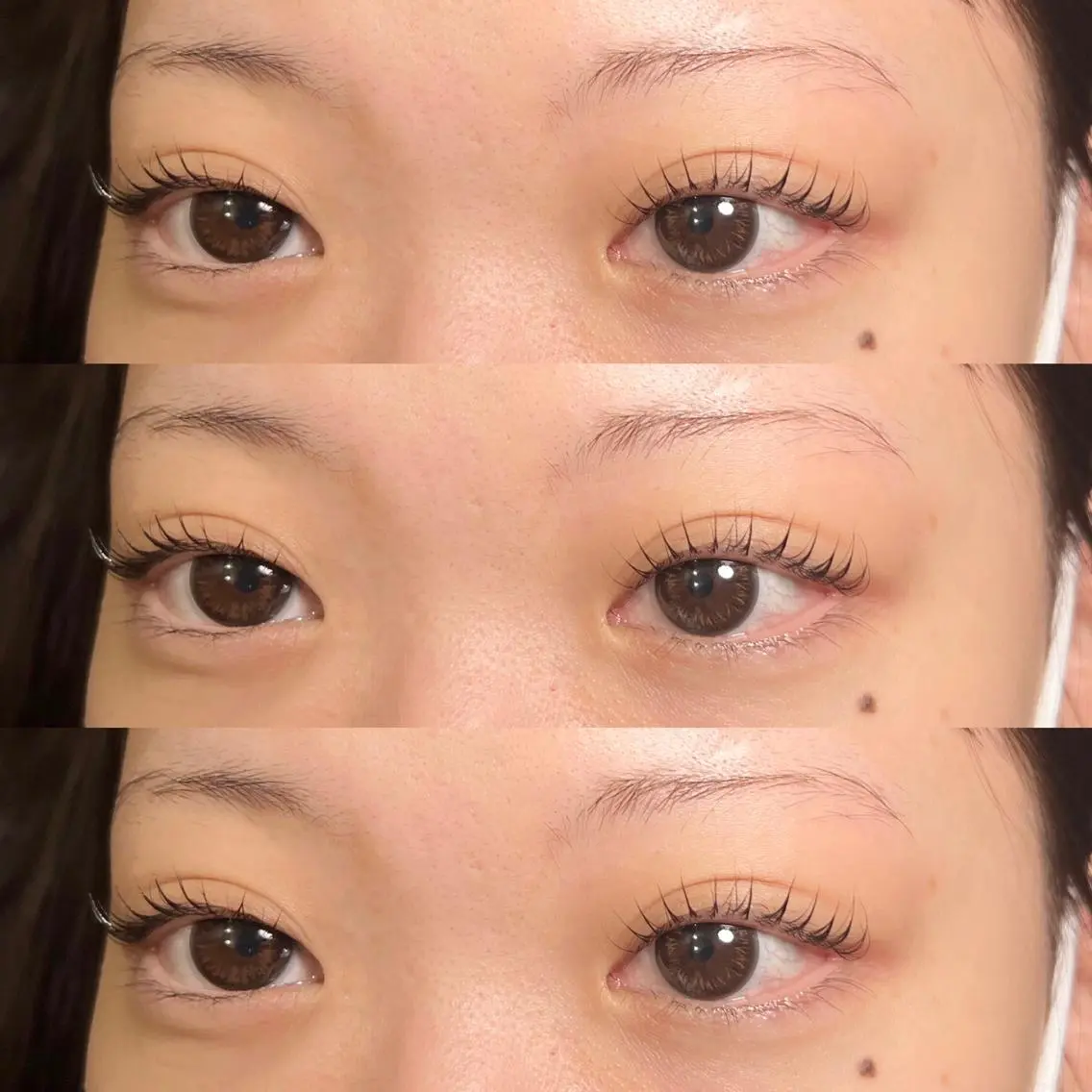 マツエク・マツパ アイブロウ 眉カラー バインドロック カラーマツエク フラットラッシュ パリジェンヌラッシュリフト マツパ Cherie Kawaguchiのマツエク・マツパデザイン