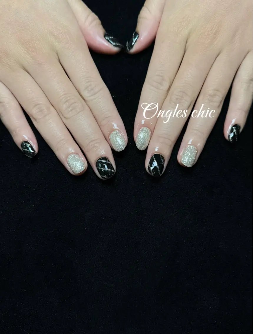 ネイル ハンドネイル ongles chicのネイルデザイン