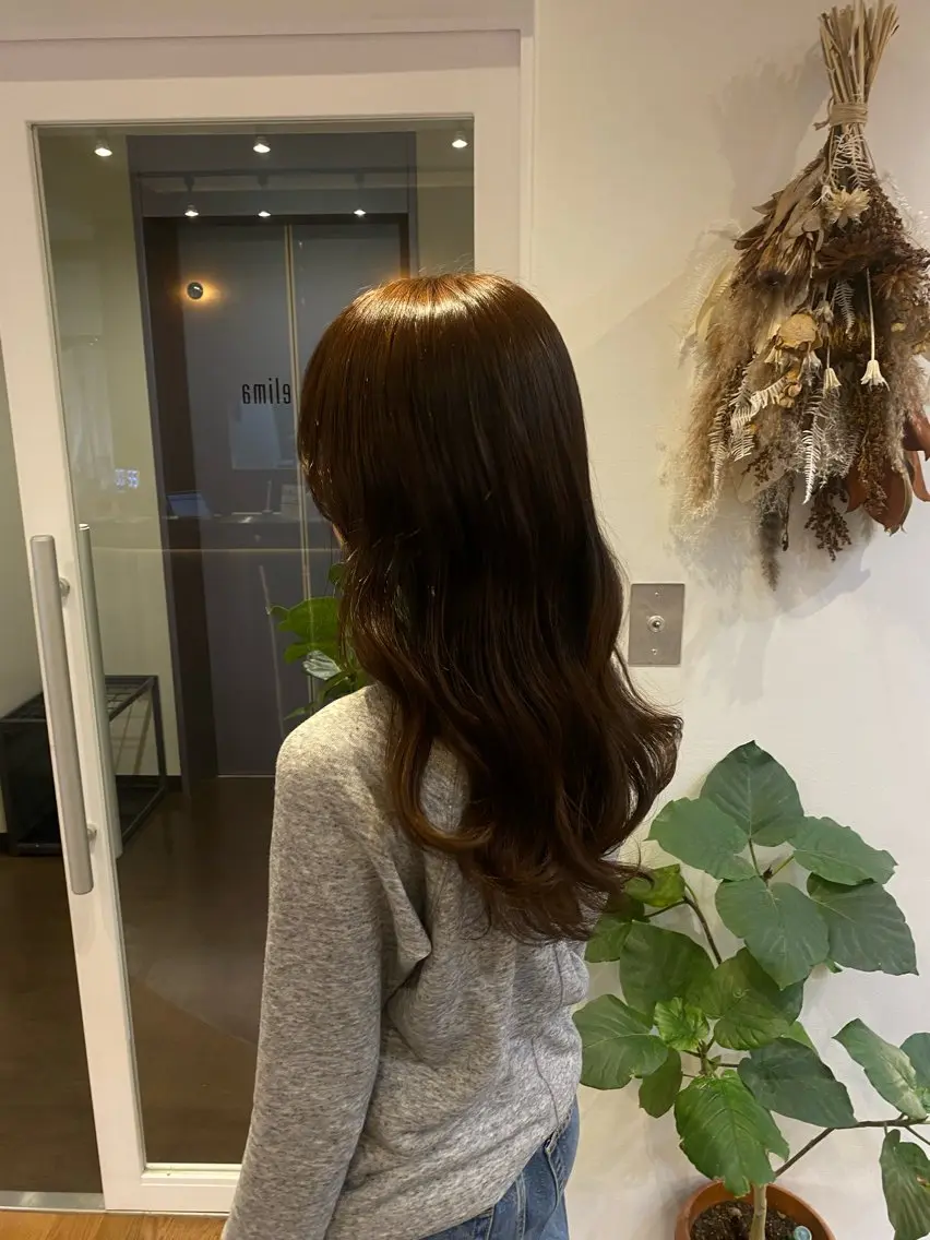 ロング カラー fifth elima.yuanのヘアスタイル