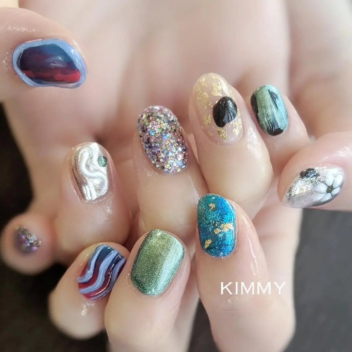 ネイル ハンドネイル kimmy nailsのネイルデザイン