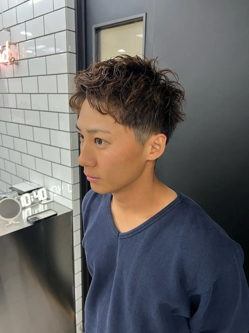 ショート カット 田中 みなみ／メンズカットのヘアスタイル