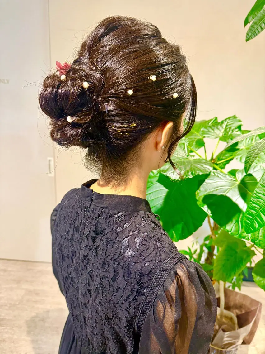 ロング ヘアセット Connect Rumiのヘアスタイル