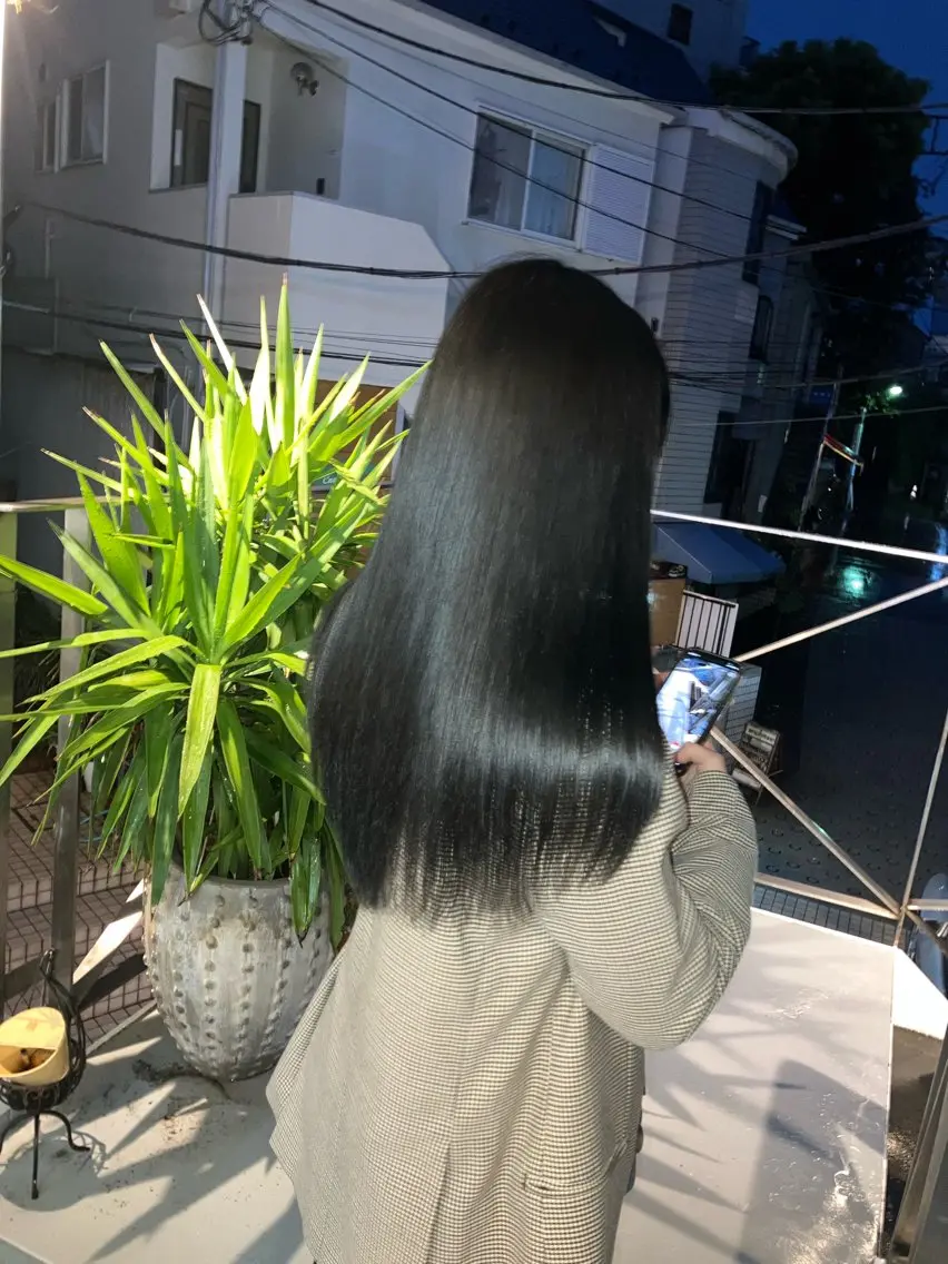 ロング カラー トリートメント 20代〜40代 大塚🌱松原大将のヘアスタイル