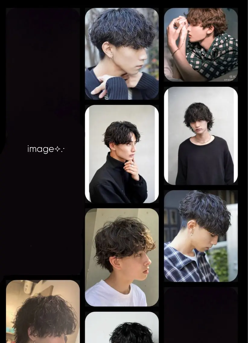 パーマ メンズ メンズパーマ 田中 美月のヘアスタイル