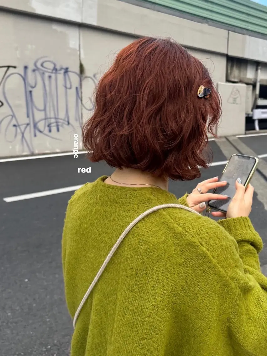 ショート カラー ヘアカラー トリートメント 暖色カラー/レイヤー 🌙 オノユリカのヘアスタイル