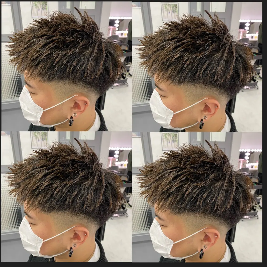 ショート カット トリートメント ヘッドスパ 🔥メンズパーマ 特化 渡辺一翔のヘアスタイル