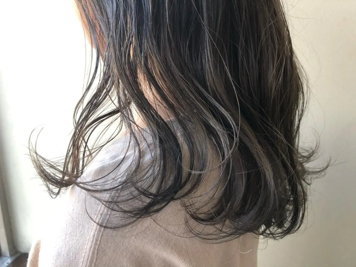 ミディアム カラー ヘアアレンジ ベージュカラー 透明感カラー ヘアカラー トリートメント 🌻韓国風ヘア🌻 ✨🌷ナナコ🌷のヘアスタイル