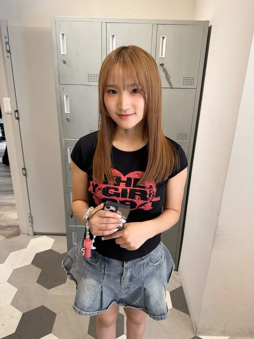セミロング カット ヘアカラー 【天満1艶髪】潤艶/ 髪質改善🌹釣本竜哉のヘアスタイル