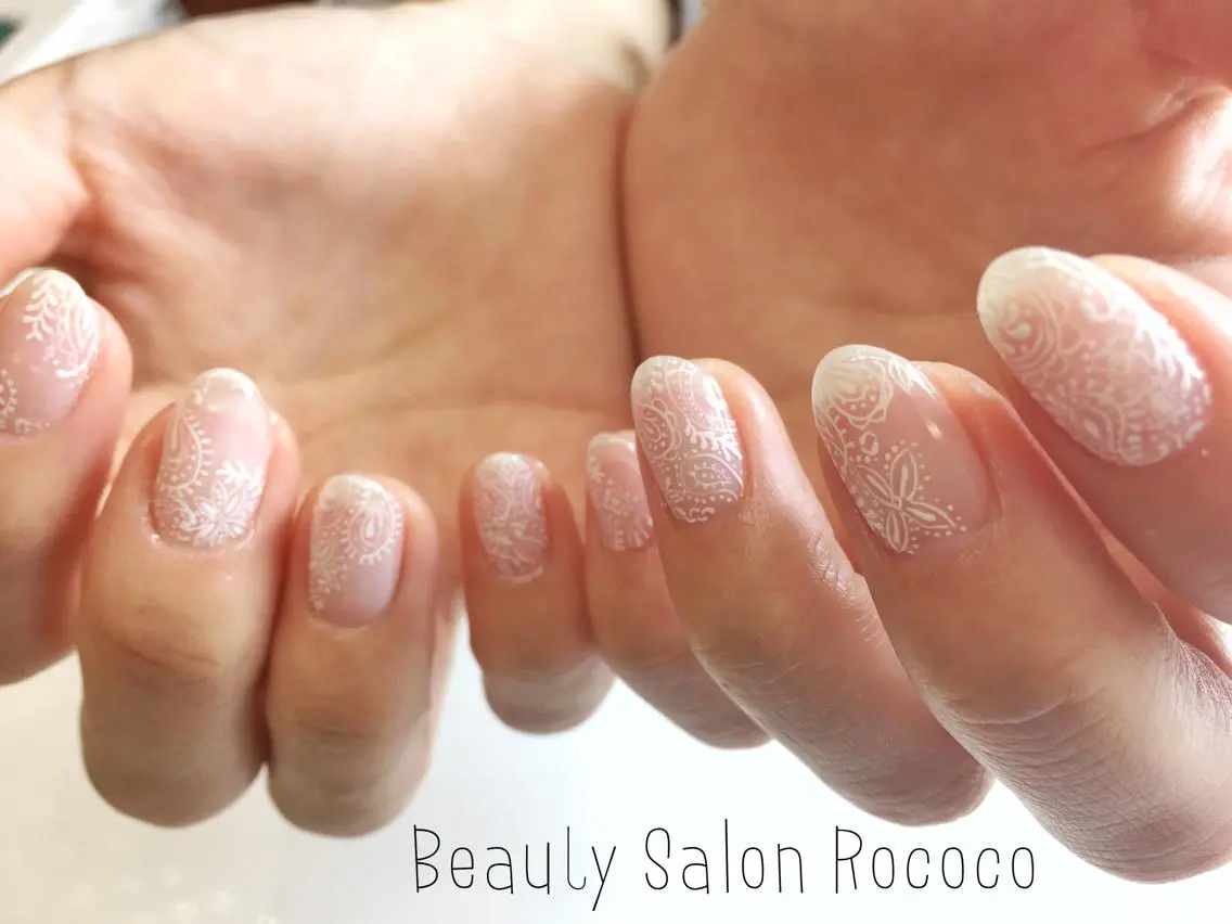 ネイル クリアネイル NAILSALON RuINのネイルデザイン