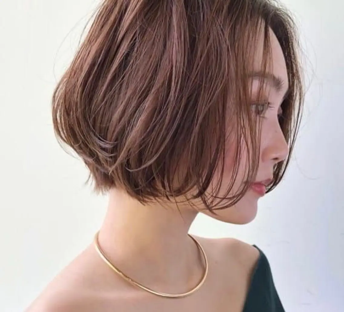 ショート ショートボブ ボブ ショートヘア ブリーチなし/透明感 /ショート/大世のヘアスタイル