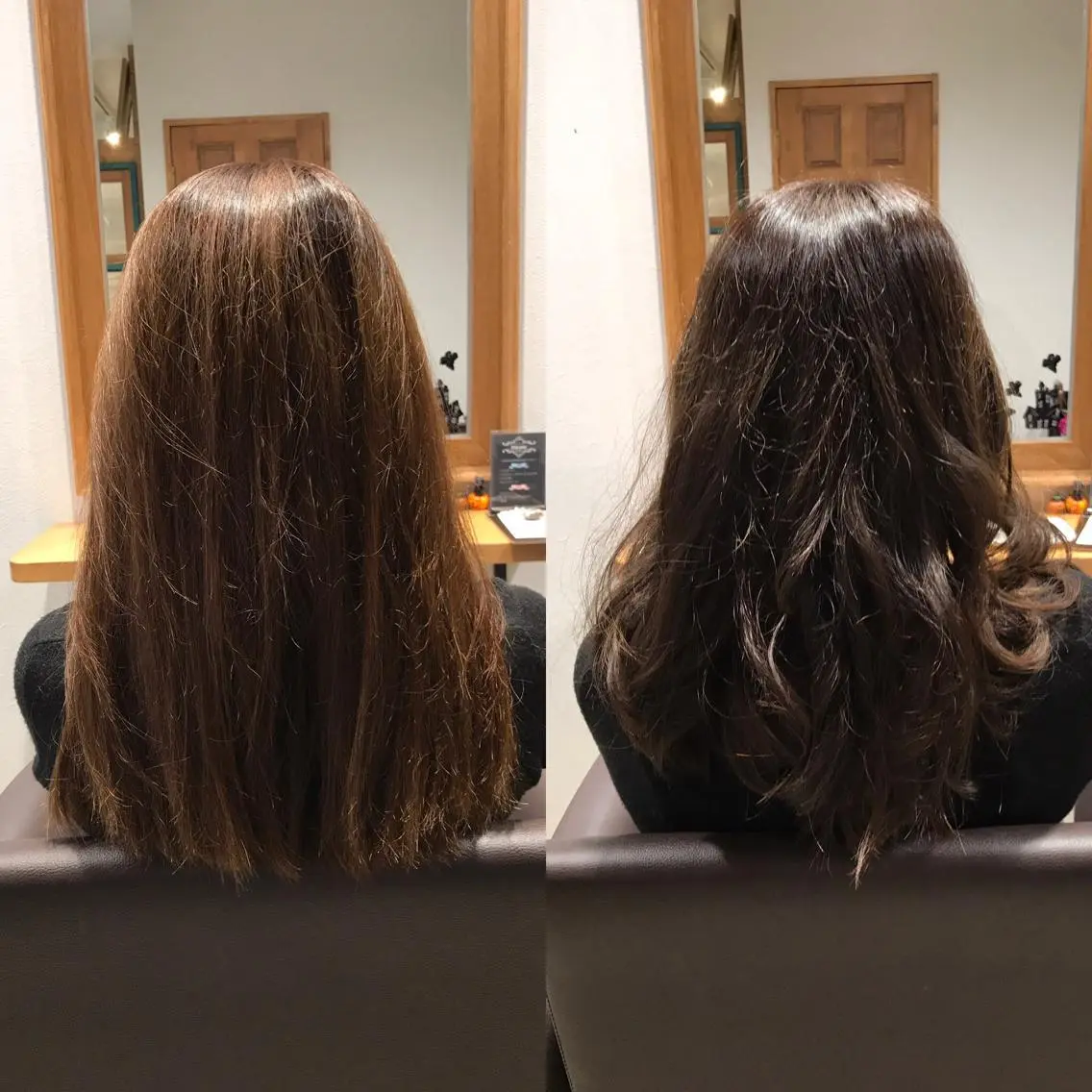 セミロング カラー アッシュ TELA HAIR 幕張本郷店 千尋のヘアスタイル