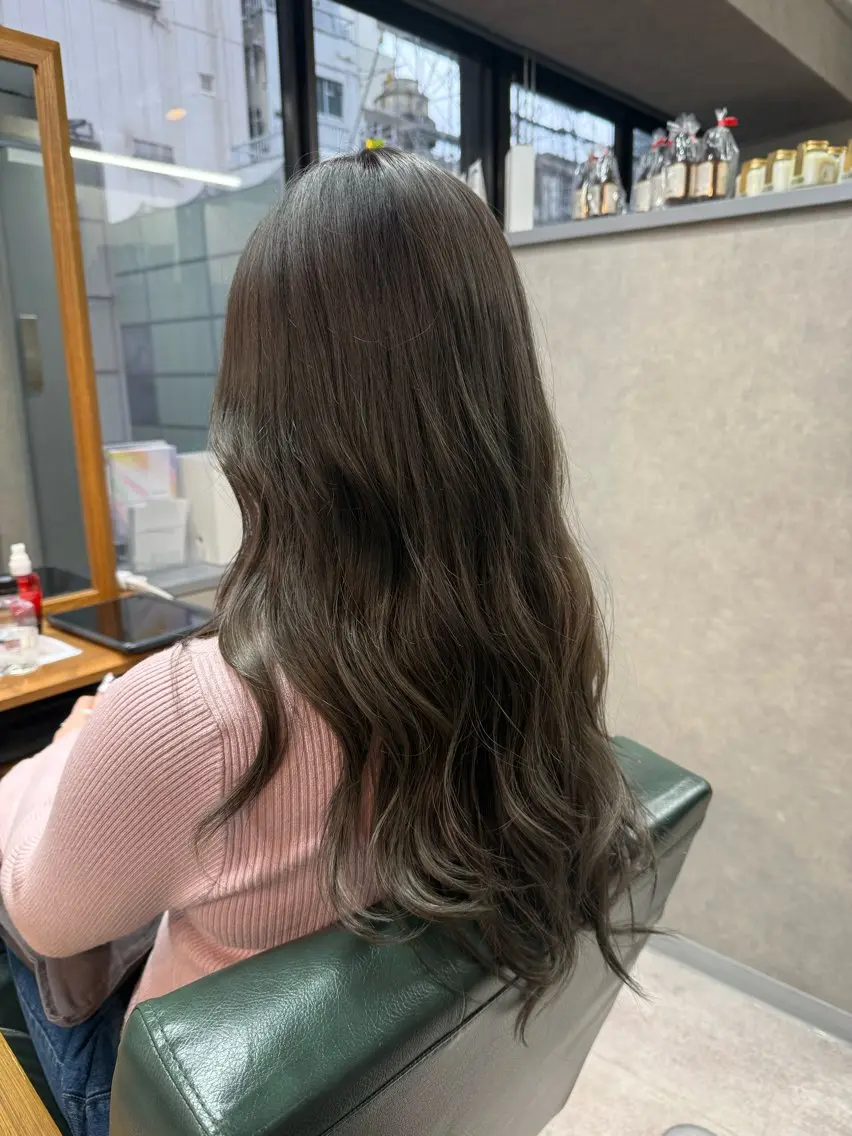 ロング カラー Repose日本橋 室町のヘアスタイル