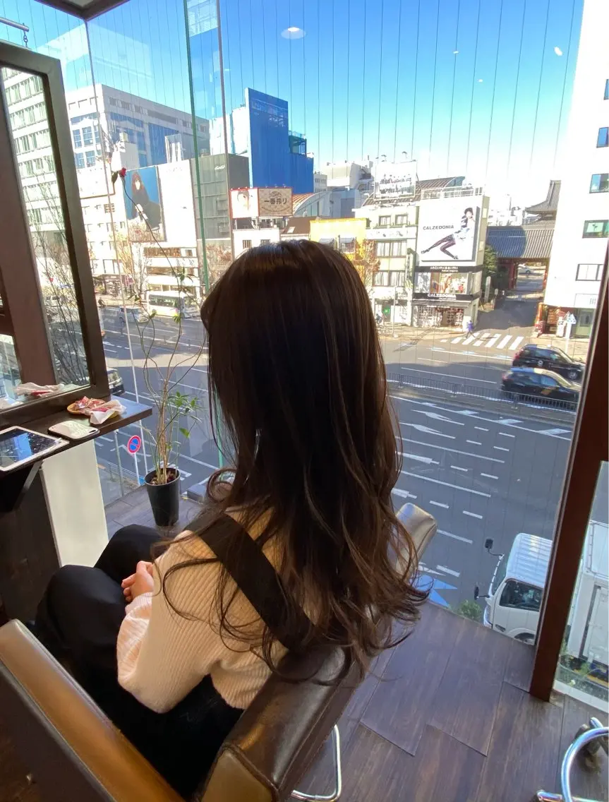 ロング カット パーマ トリートメント ヘアセット 【代表】 🌟MASA🌟美髪のヘアスタイル