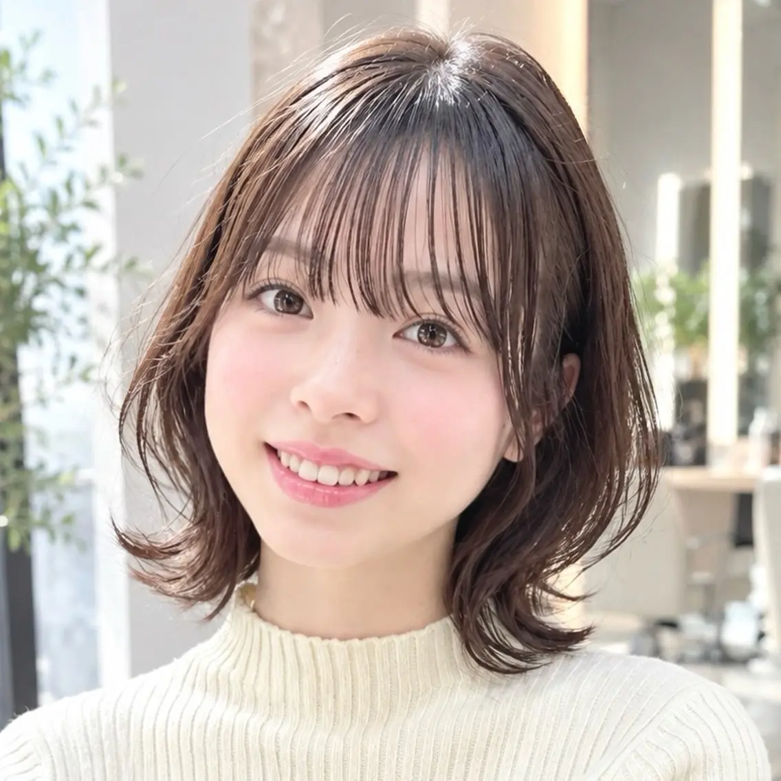 セミロング ショートボブ特化 美容師シュウのヘアスタイル