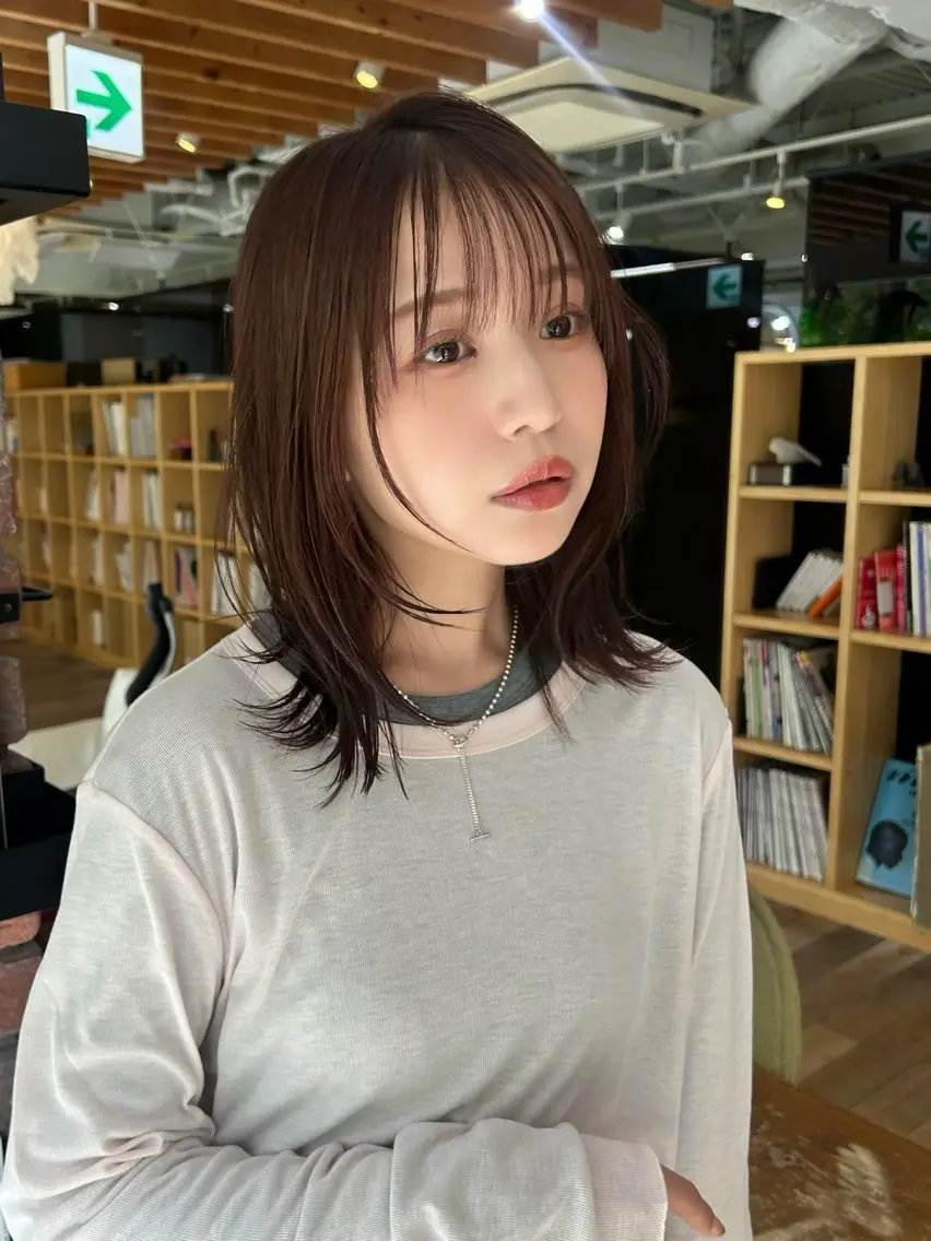 カラー カット ヘアカラー トリートメント 似合わせcut & color🩷サツキのヘアスタイル
