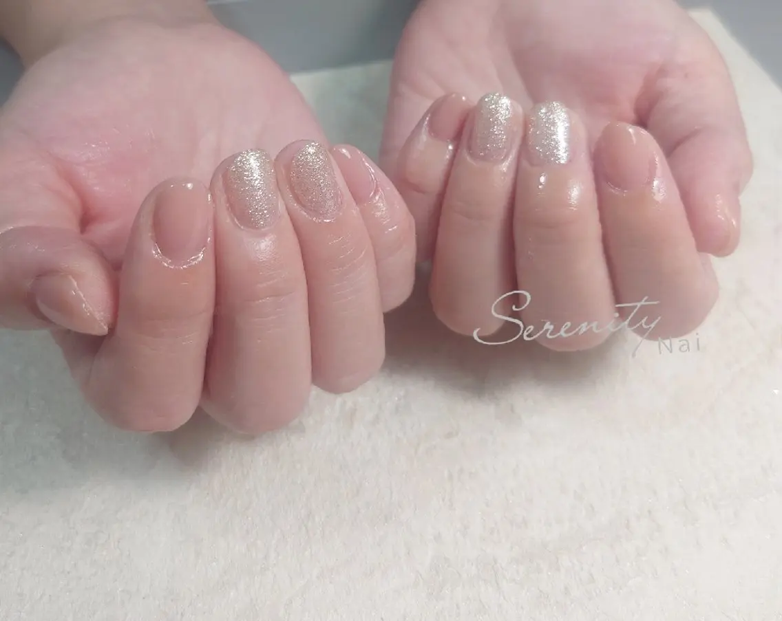 ネイル ワンカラーネイル ピンク ハンドネイル nail  serenityのネイルデザイン