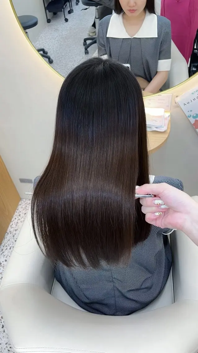 ロング カラー トリートメント Bonheur銀座 /runaのヘアスタイル