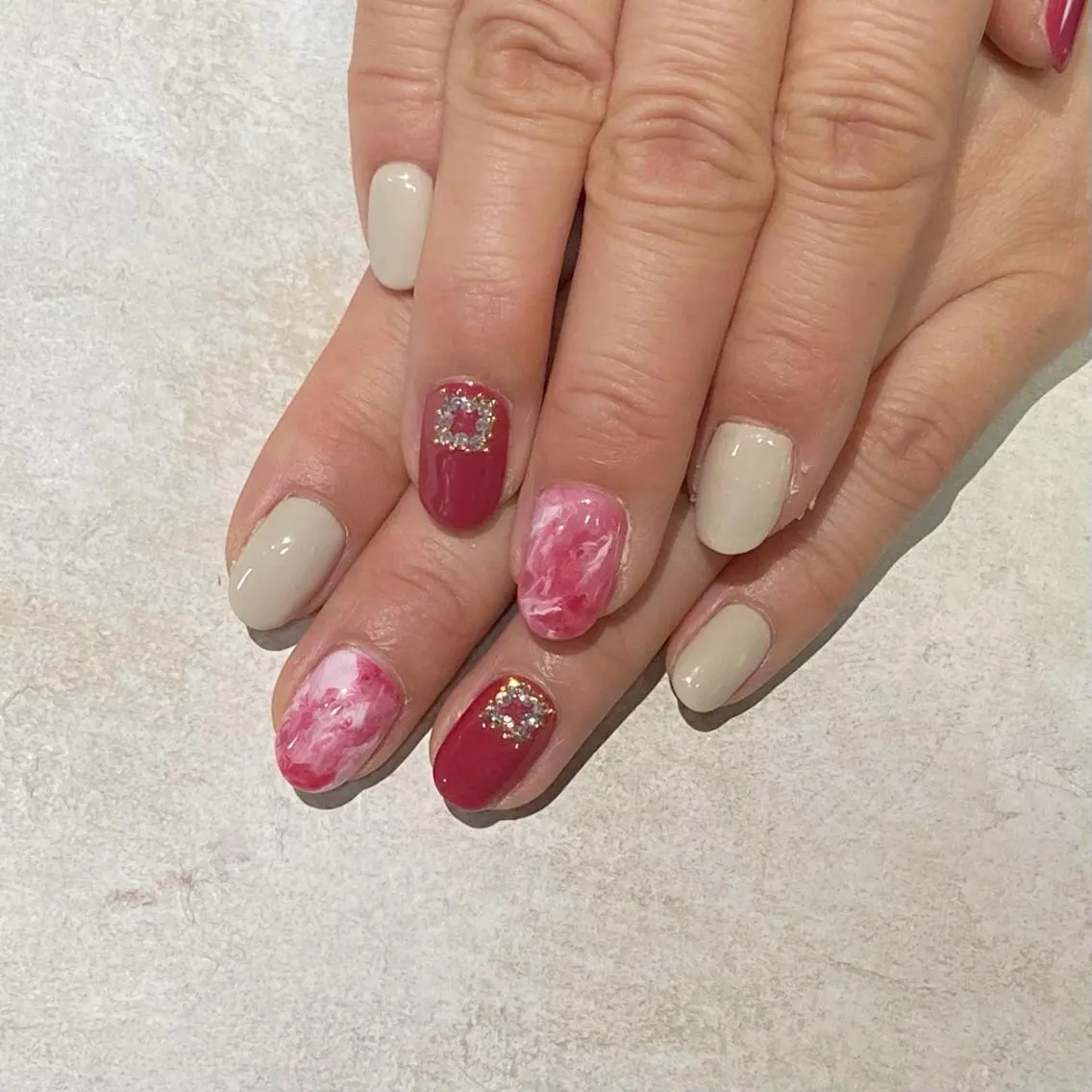 ネイル 葛西 佑香のネイルデザイン