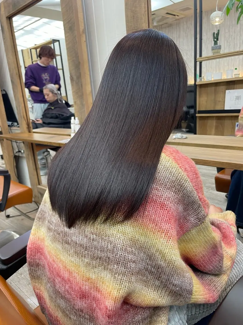 ミディアム カット トリートメント HIKARU店長/ ✨️髪質改善のヘアスタイル